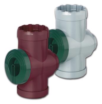 DZM Fallrohrfilter grau oder braun